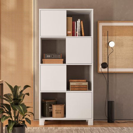 Ambiente Estante Wally Branco (2)