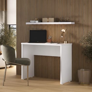 Conjunto Escrivaninha Mary + 1 Prateleira Tamburato 900