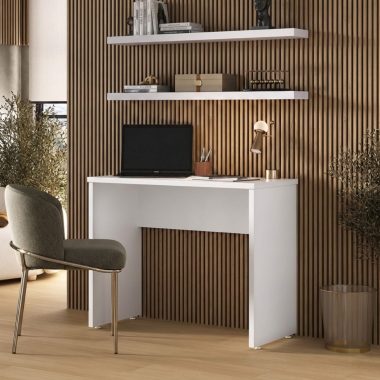 Conjunto Escrivaninha Mary + 2 Prateleira Tamburato 900