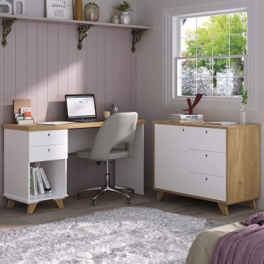 Conjunto- Escrivaninha Sky + Balcão Lugano