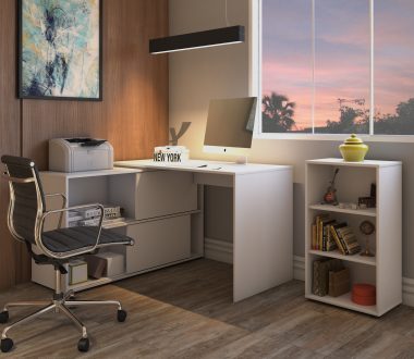 Estante Clean 450 x 812 Ambiente branco (5)