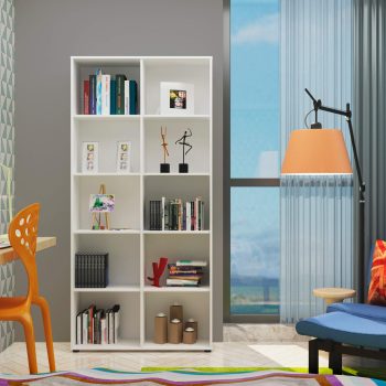 Estante Clean 900 x 1878 Branco 01