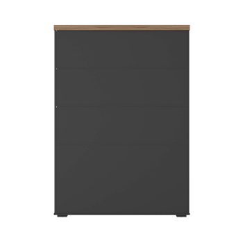 Estante Tamburato Nogal.Preto - (4) F.I. Traseira