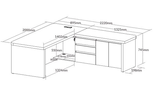 Mesa Tamburato Supreme LD - Medidas (1)