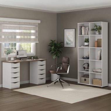 estante clean + escrivaninha due